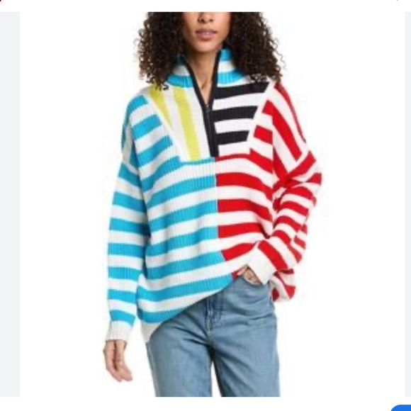 STAUD Sweaters - Staud Oversized Hampton Striped Sweater sz large